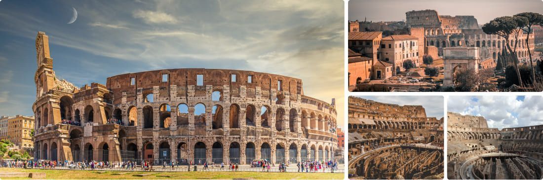 Photo gallery of the colosseum