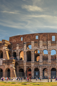 Shot of the Colosseum